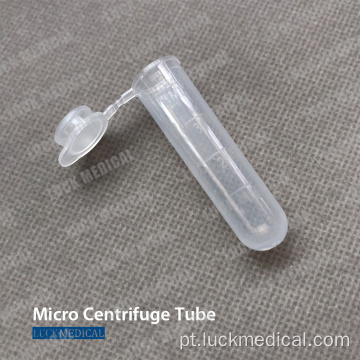 Tubos de micro centrífuga 0,5ml/1,5 ml/2ml/5ml